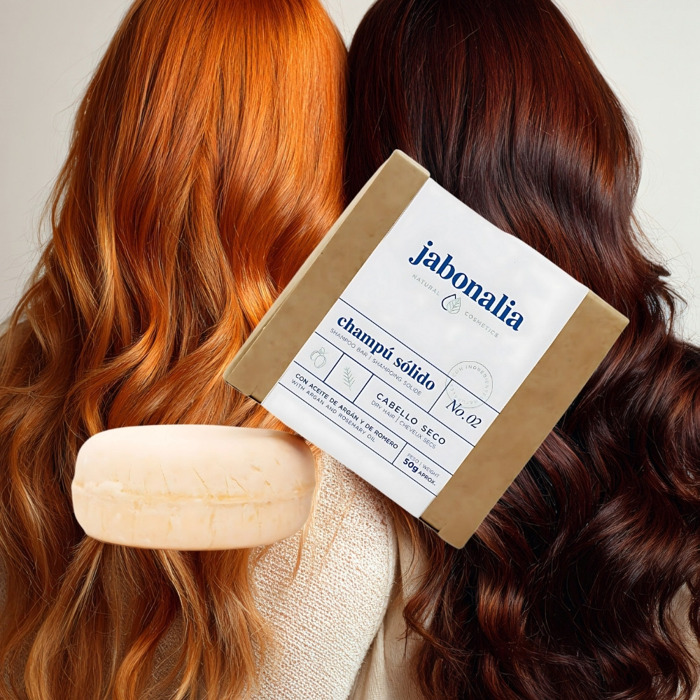 Jabonalia Festes Shampoo für trockenes Haar 50g3