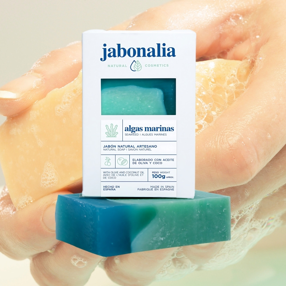 Jabonalia Körperseife Meeresalgen 100g3