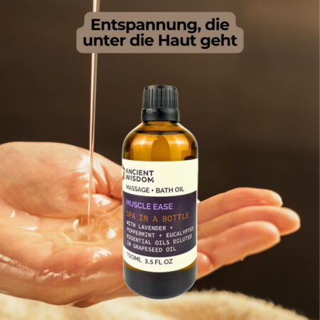 Ancient Wisdom Massageöl Muscle Ease 100ml, Massage- und Badeöl-3