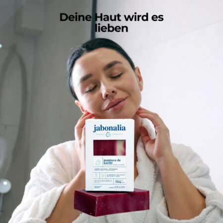 Jabonalia Körperseife Sheabutter 100g, für trockene Haut2