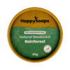 HappySoaps Natürliches Deodorant Rainforest 50g, für empfindliche Haut