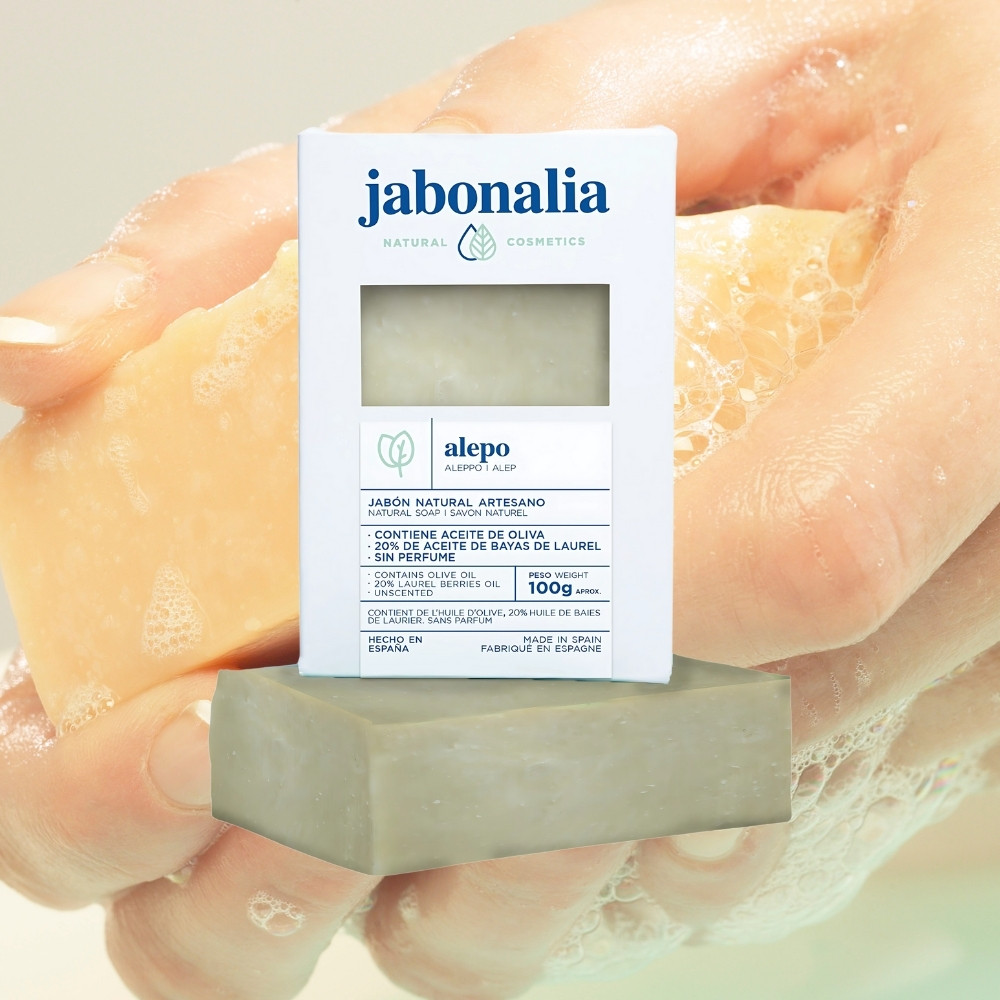 jabonalia körperseife aleppo block oben